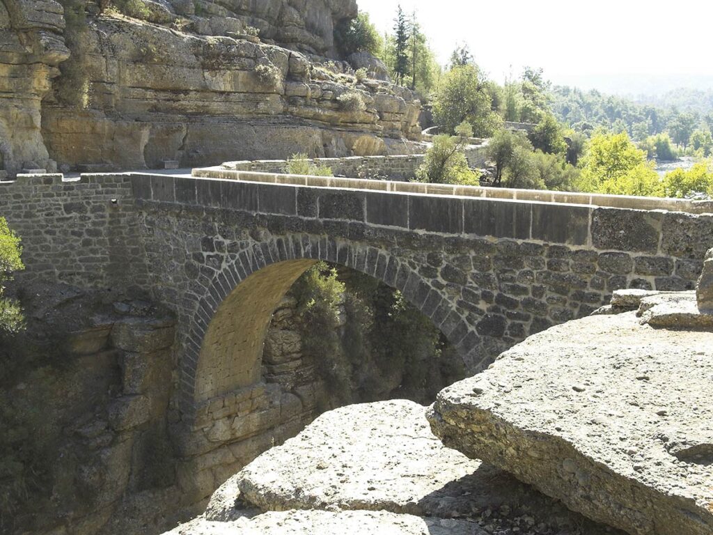 Мост Олук, Каньон Кепрюлю, Анталья, Турция