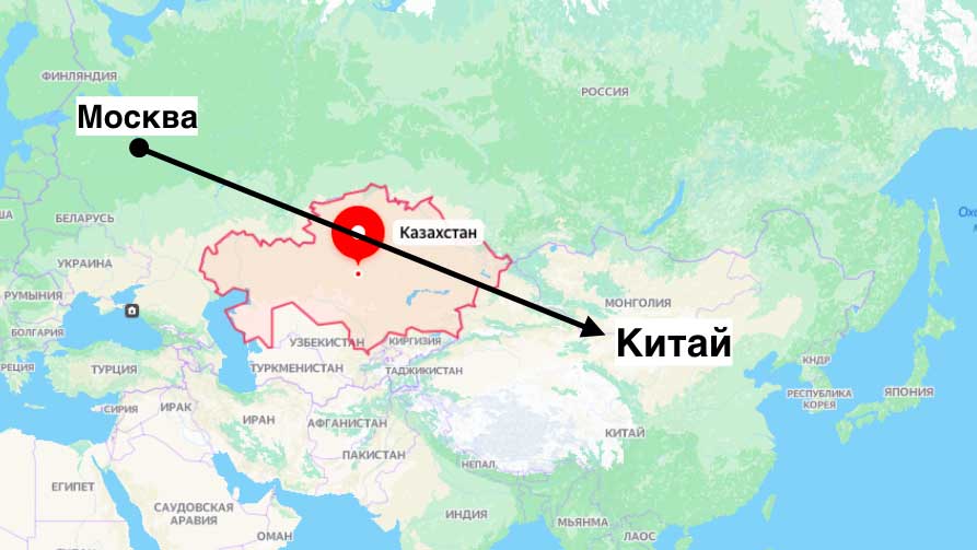 Магистраль из России в Китай в обход дружественного Казахстана