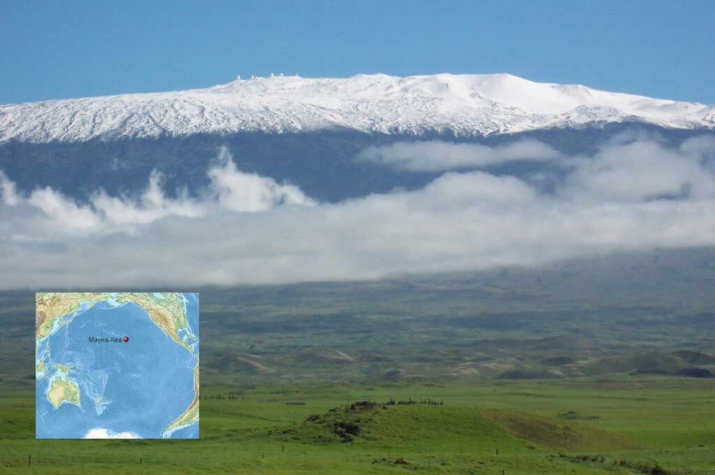 Подводный вулкан Мауна-Кеа