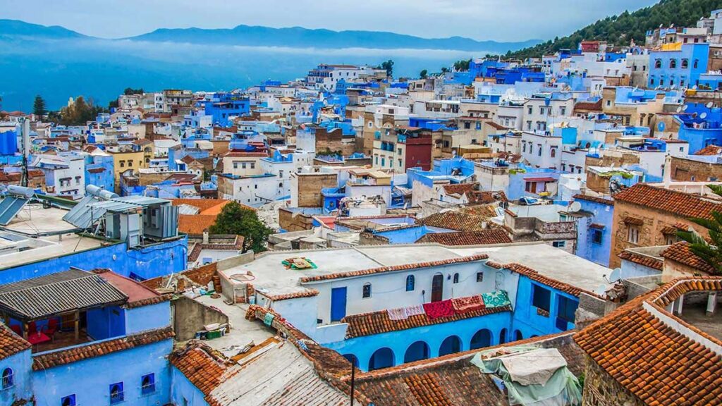 Голубая жемчужина - потрясающая красота марокканского горного города Шефшауэна. 