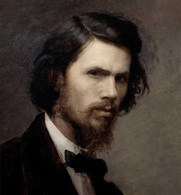 «Автопортрет». Иван Крамской, 1867