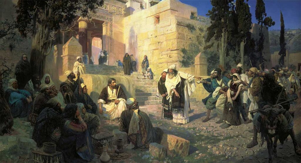 Картина «Христос и грешница», Василий Поленов