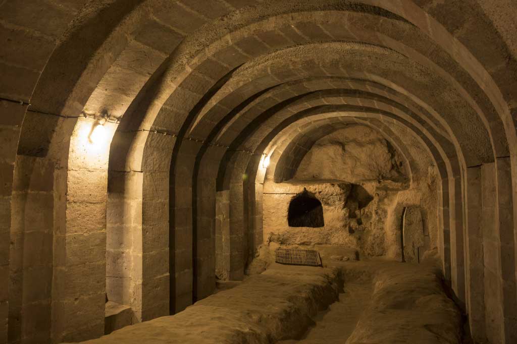 Подземный город в Турции