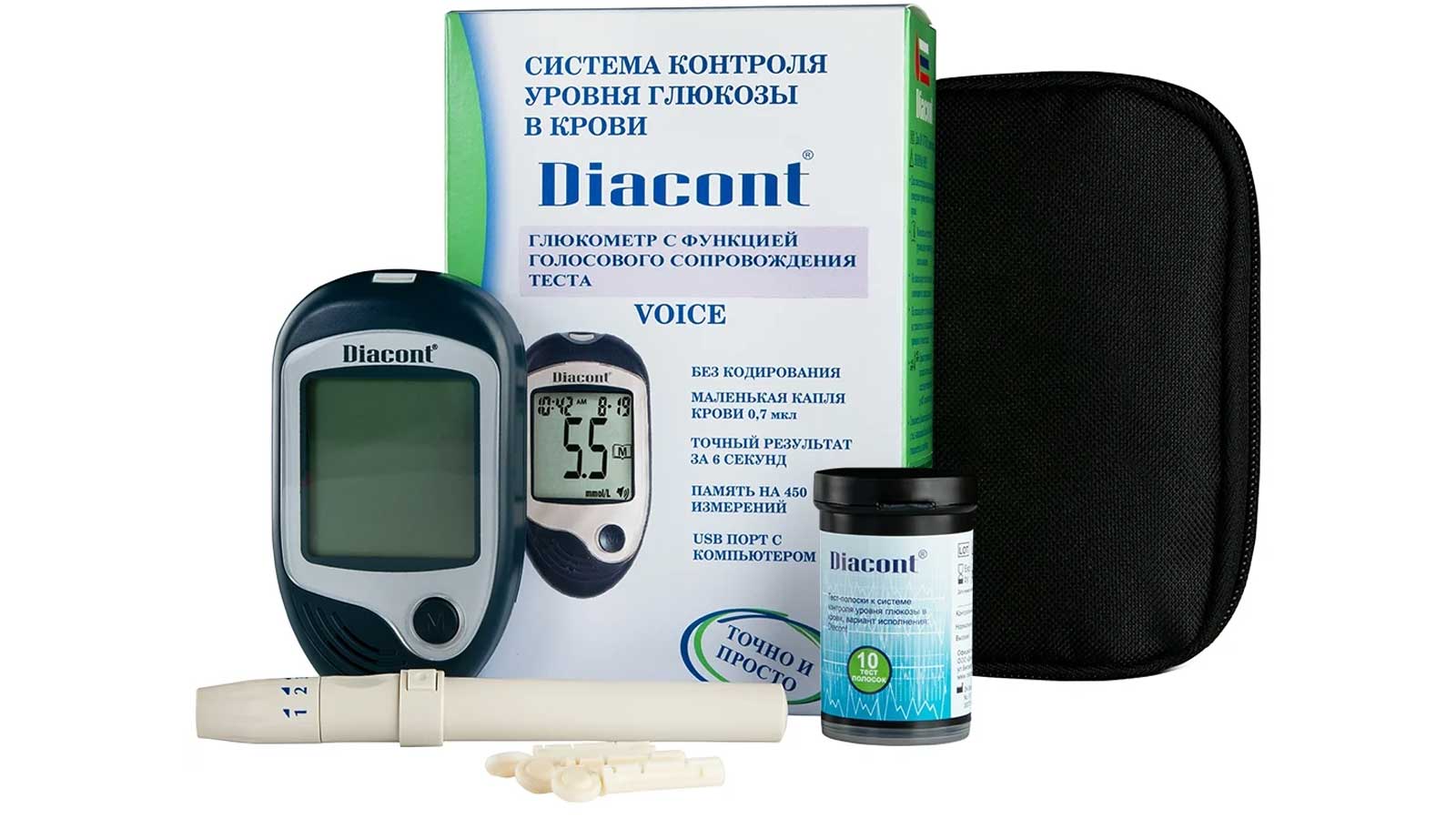Глюкометр Диаконт (Diacont) - точный, быстрый и удобный