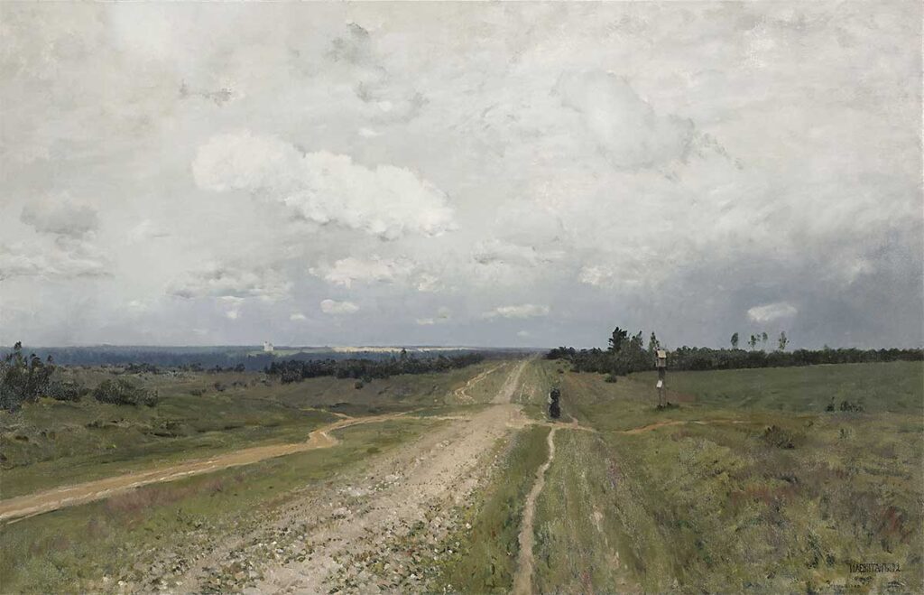 Картина «Владимирка» (1892), Исаак Левитан