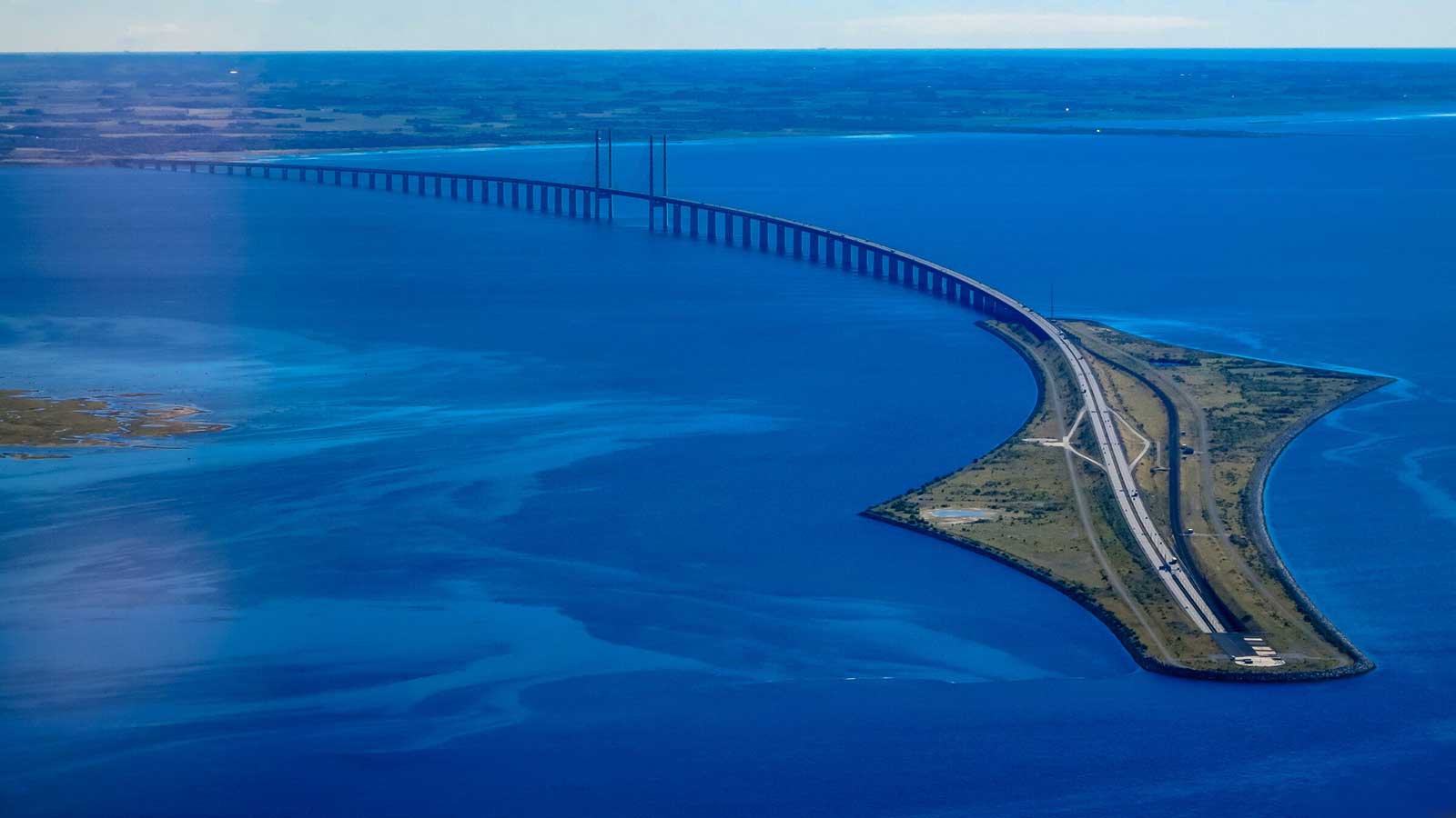 «Ныряющий» эресуннский мост-тоннель между Данией и Швецией