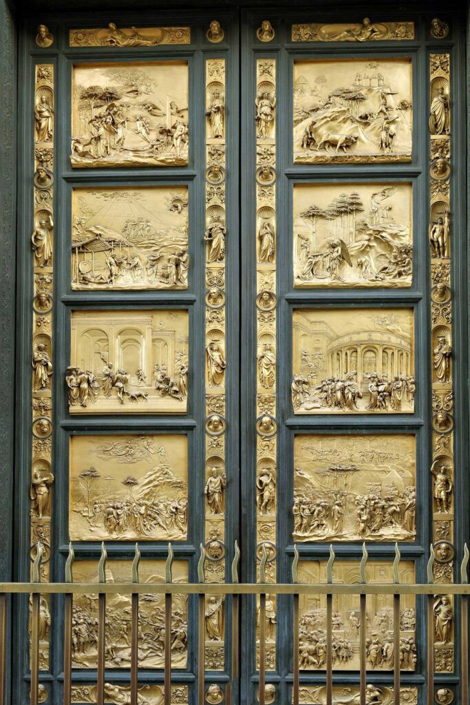 Восточные ворота, или Врата рая. Мастер Л. Гиберти, 1425-1452 гг.