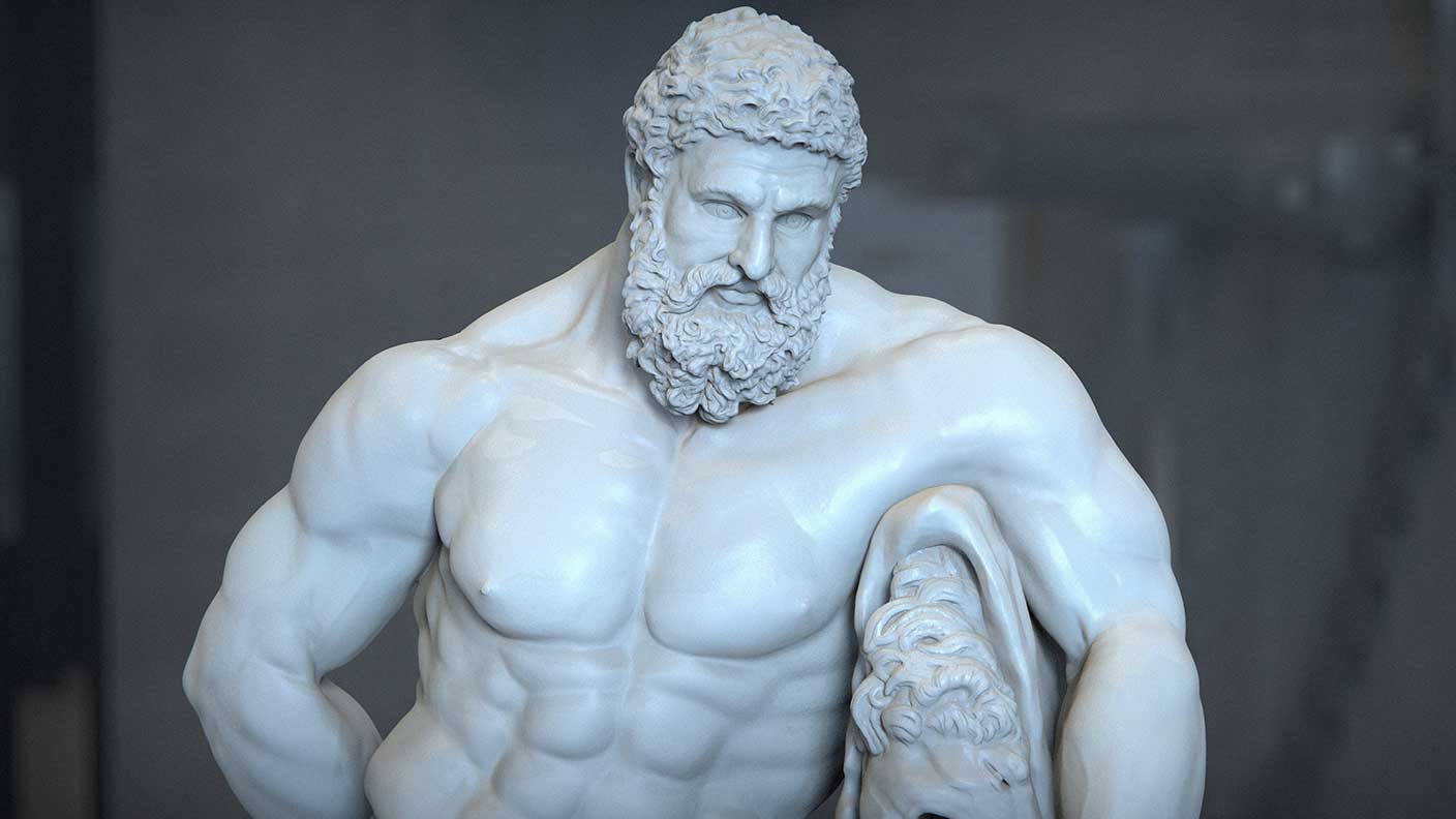 Скульптура Геракл от Лисиппа (Рим, 1546 год)