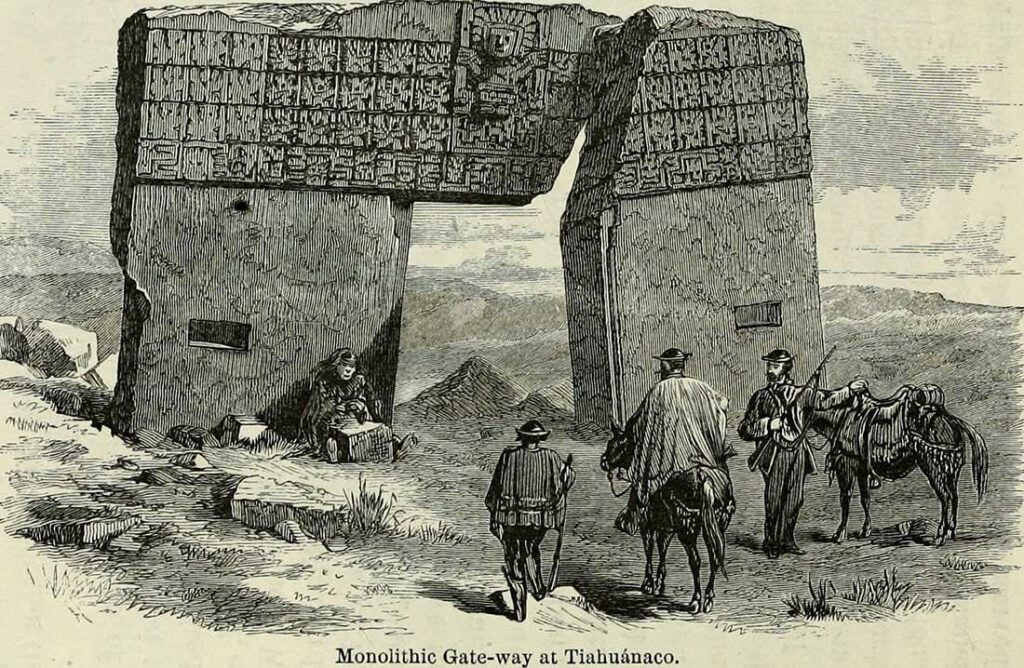 Врата солнца — каменная арка, принадлежащая цивилизации Тиуанако