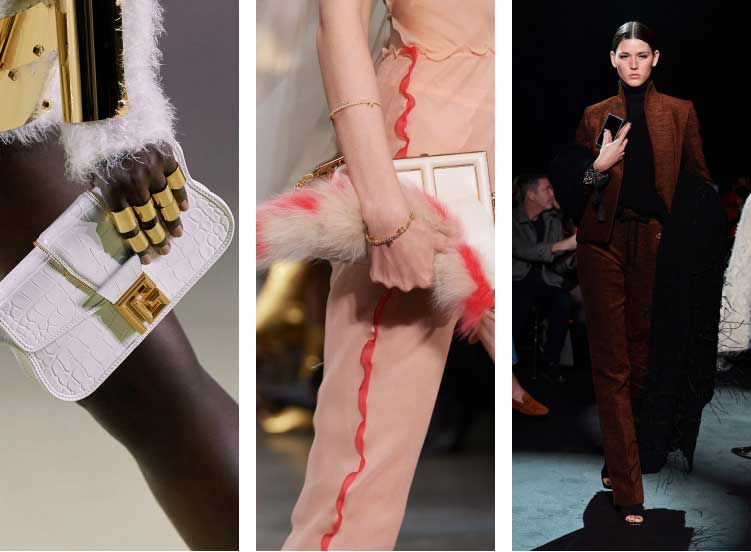 Стильная сумка-клатч модный тренд осень-зима 2022-2023