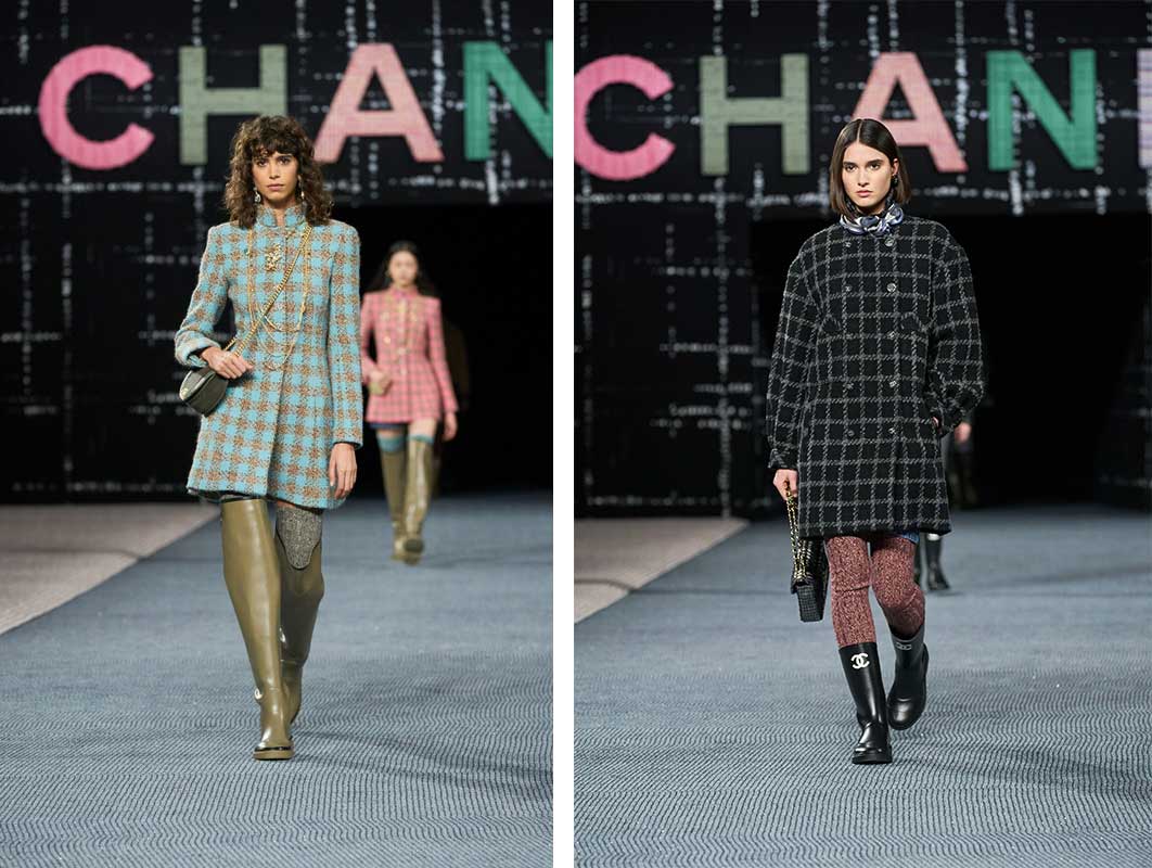 Женское клетчатое пальто - модный тренд осень-зима 2022-2023