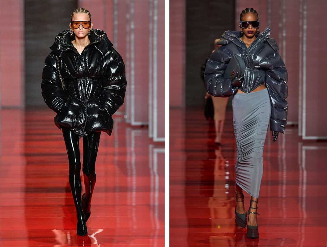 Лаковые куртки - модные тренды осенью 2022