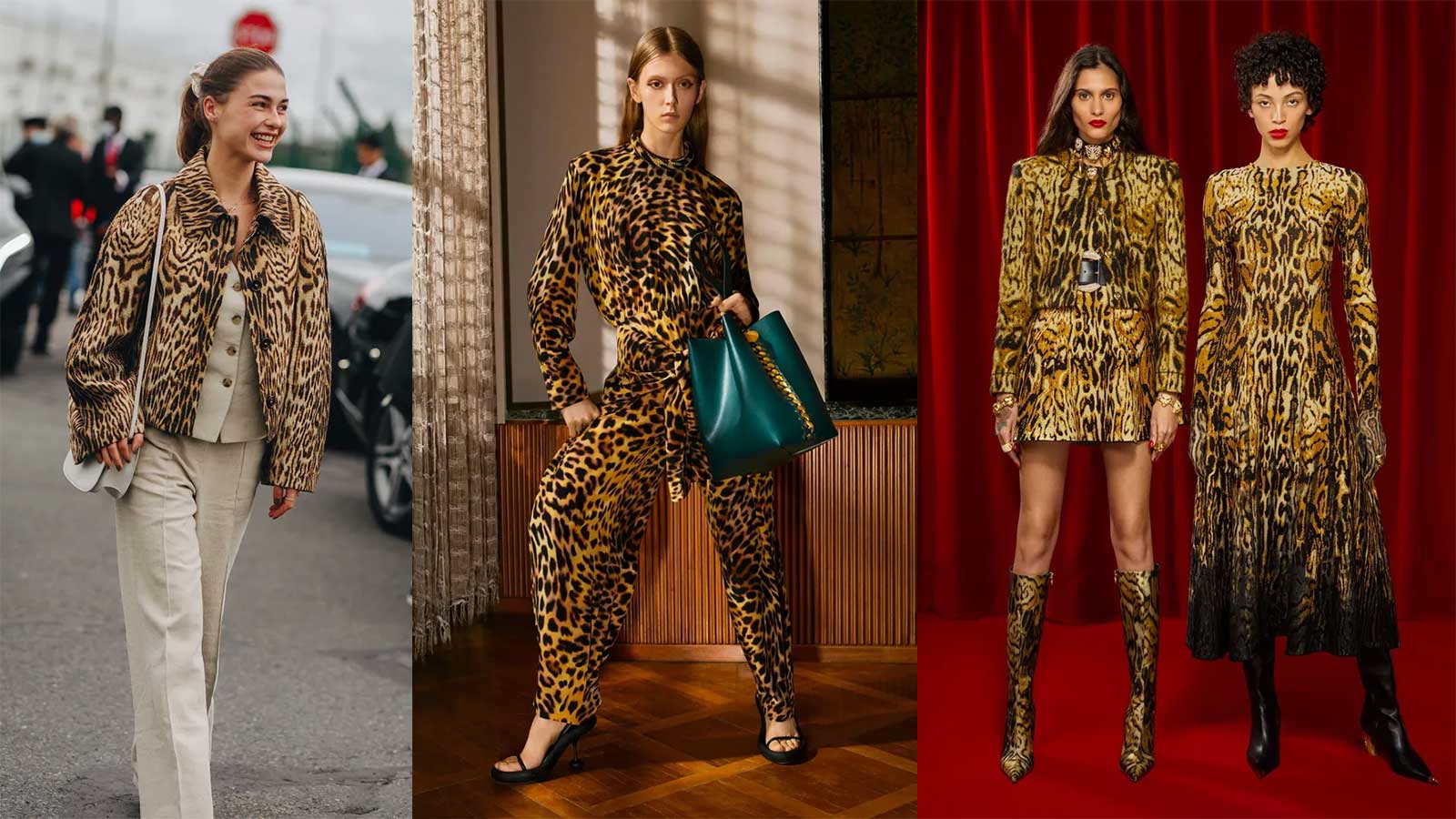 Леопард — официально тренд сезона. Как его носить: 8 способов с подиума