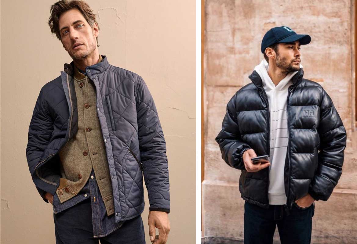 Самые модные стеганые мужские куртки осень-зима 2023-2024