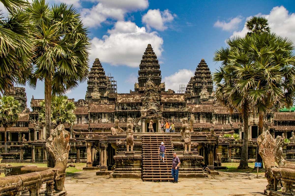 Храмовый комплекс Ангкор-Ват в Камбодже