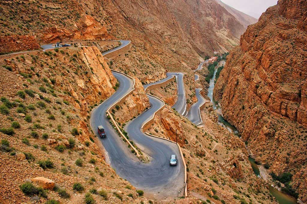 Ущелье Дадес в Марокко: один из самых удивительных и красивых каньонов в мире