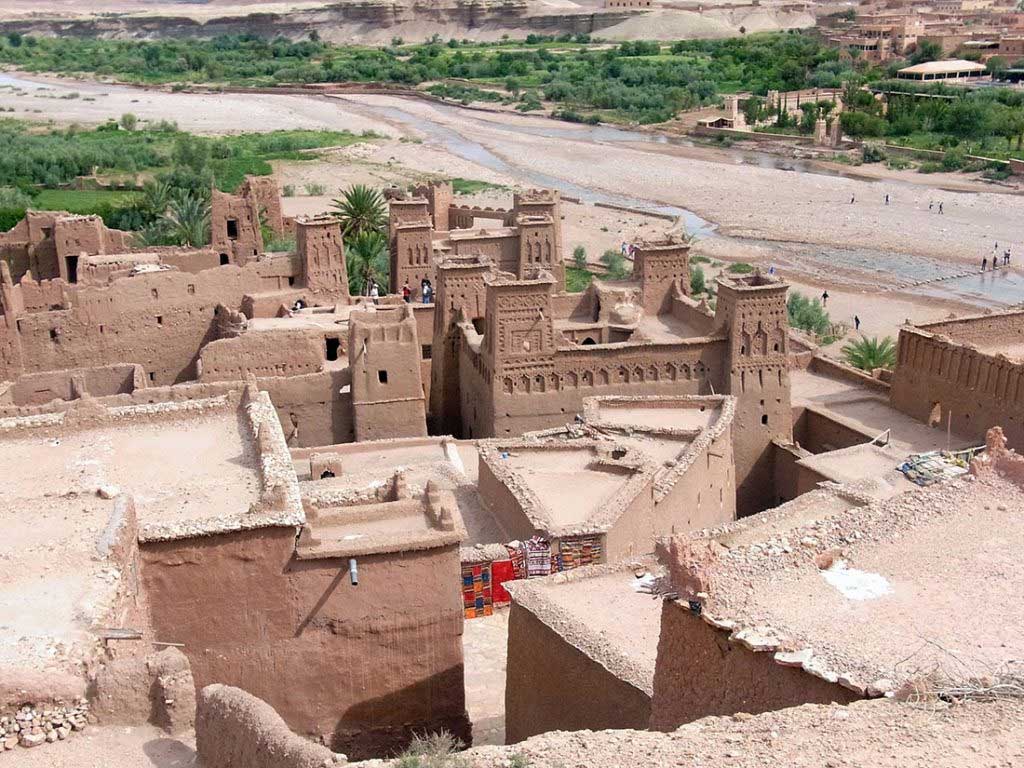 Глиняная крепость Айт-Бен-Хадду: жемчужина Марокко