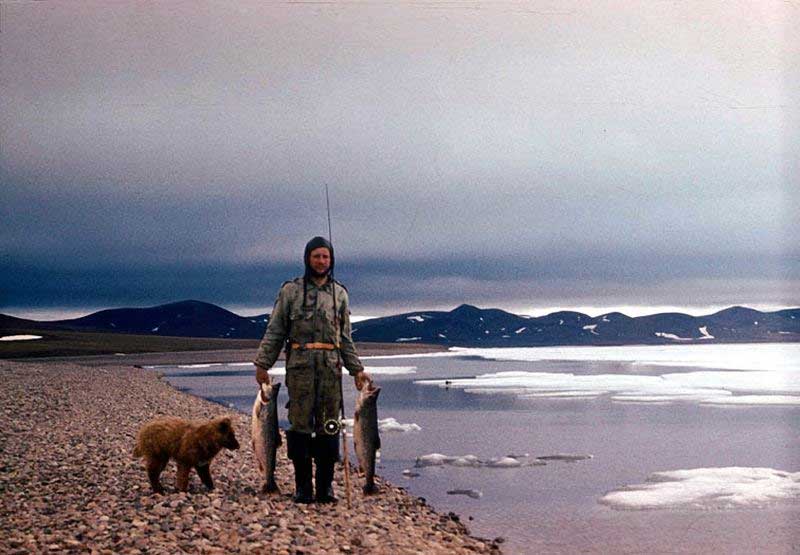Рыбалка на озере Эльгыгытгын.