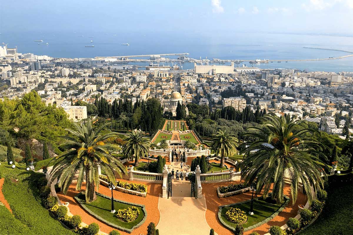 Хайфа – цветущий портовый город на средиземноморском побережье Израиля