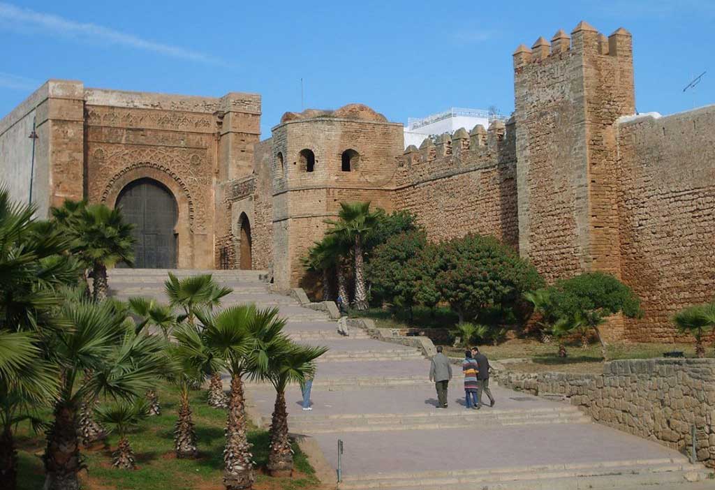 Касба Удайя — старинная крепость в столице Марокко, Рабате