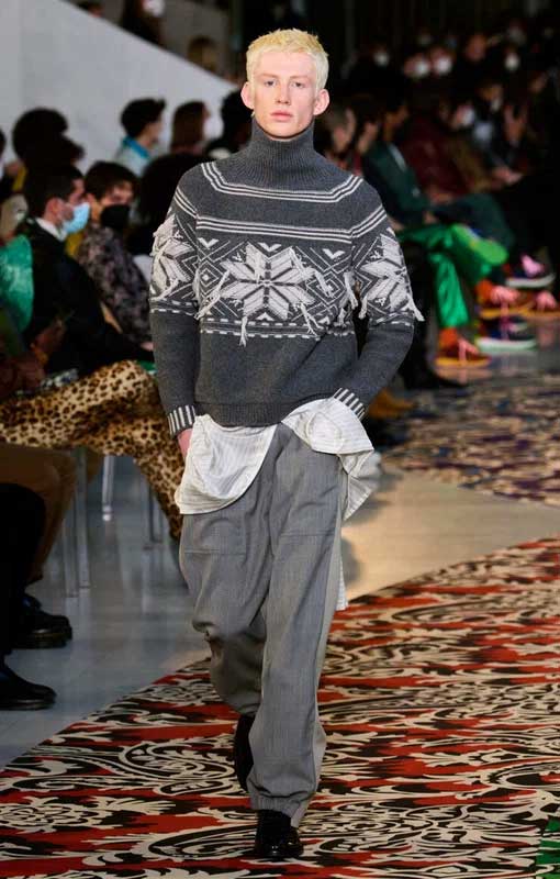 Мужской свитер в скандинавском стиле- актуальный тренд сезона 2023