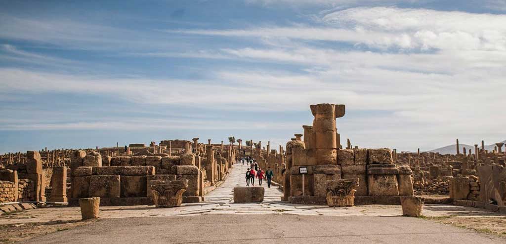 Тимгад - древнеримский город в Северной Африке, расположенный на территории современного Алжира