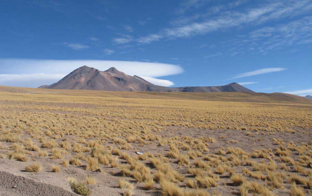 Пустыня Атакама расположена в Южном полушарии планеты