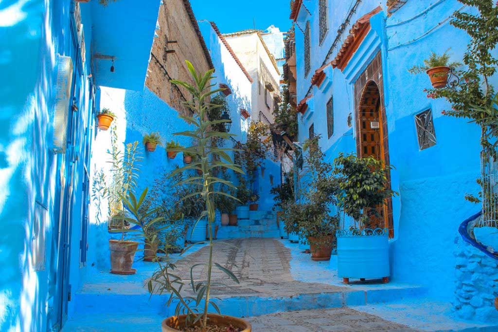 Шефшауэн (Шавен) - знаменитый синий город в Марокко