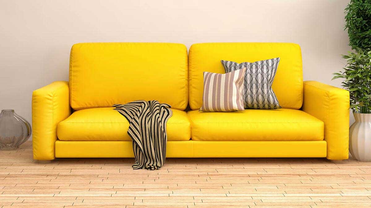 Цветной диван самый модный тренд в 2023 году
