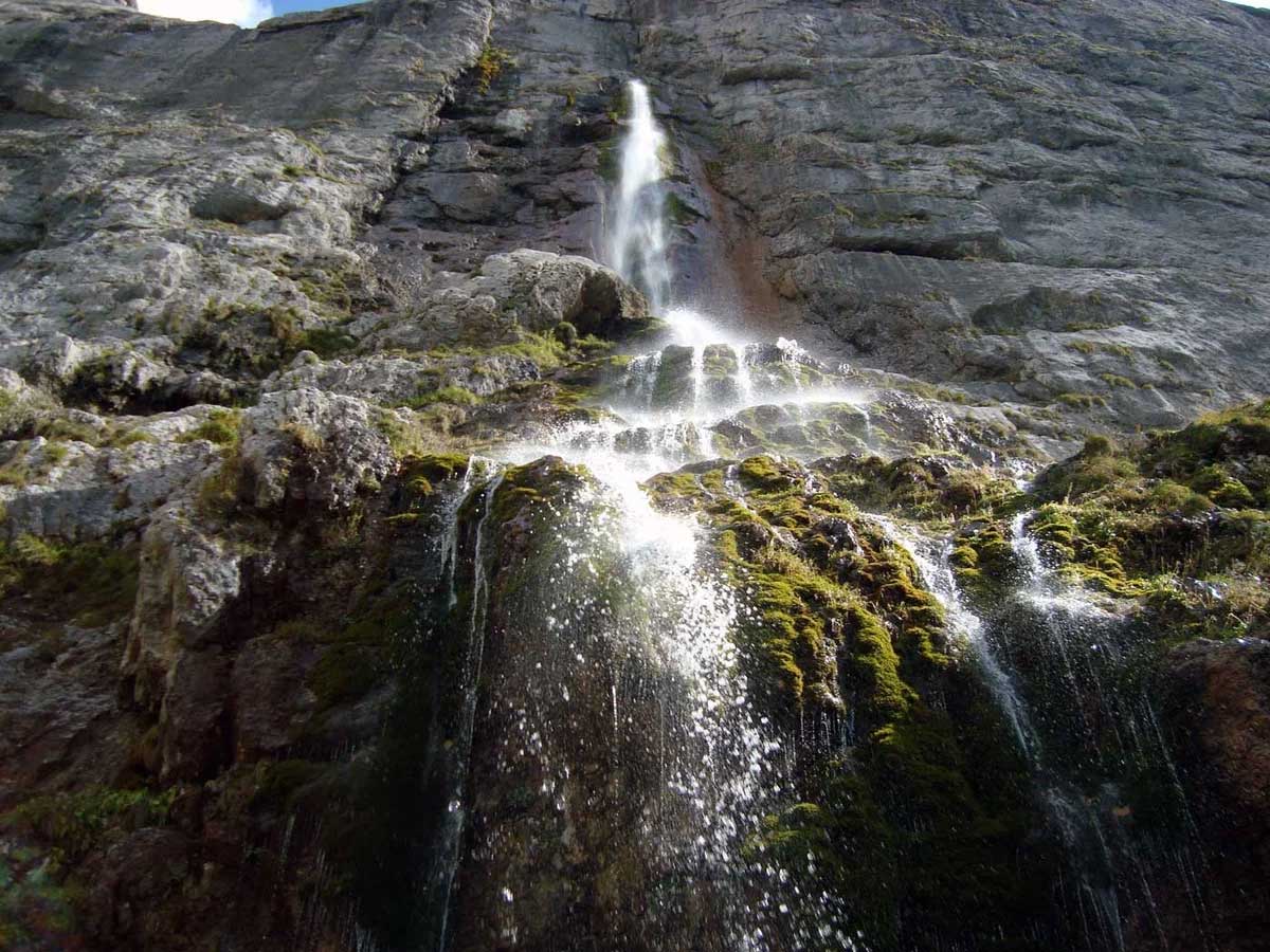 Фиштинский водопад на Кавказе