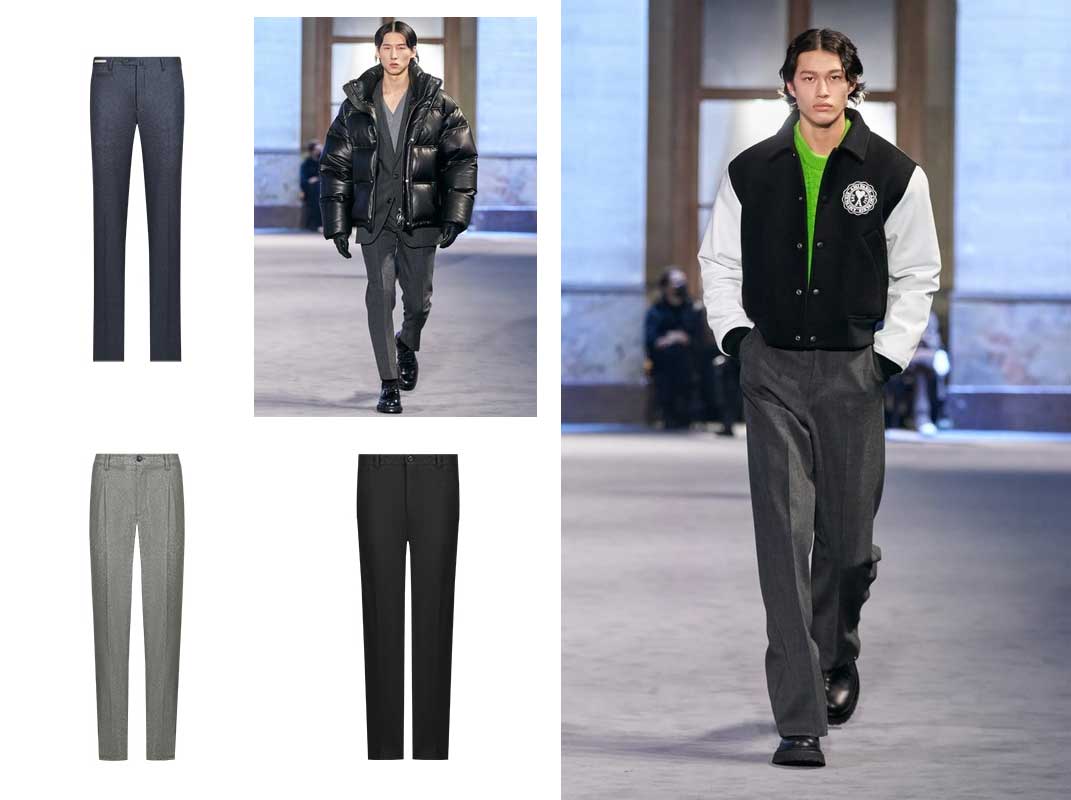 Мужские классические брюки со стрелками модные тренды 2024