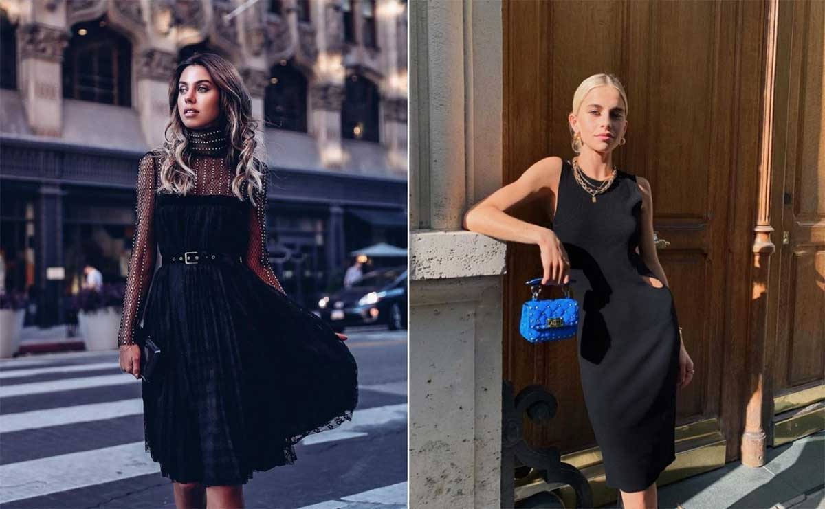 Универсальное и модное черное платье: тенденции 2023 года