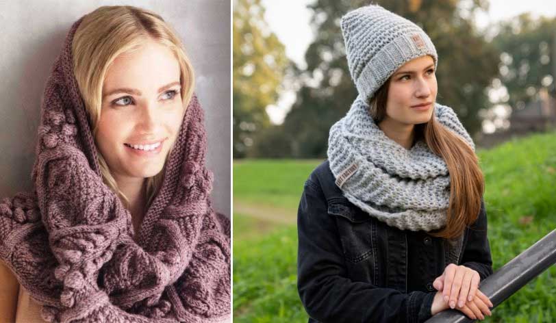 Стильный снуд на смену шапке и шарфу модные тенденции 2023
