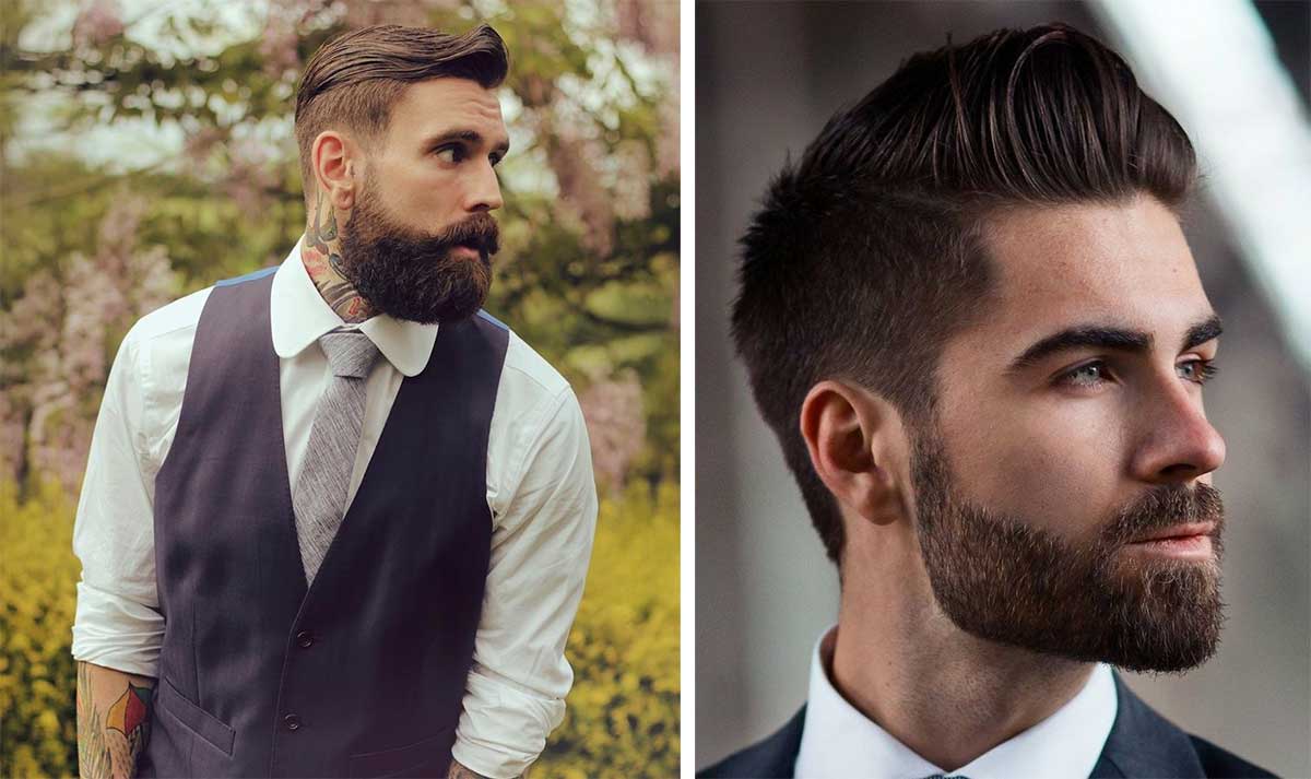 Мужская стрижка с бородой — модное сочетание в 2023 году
