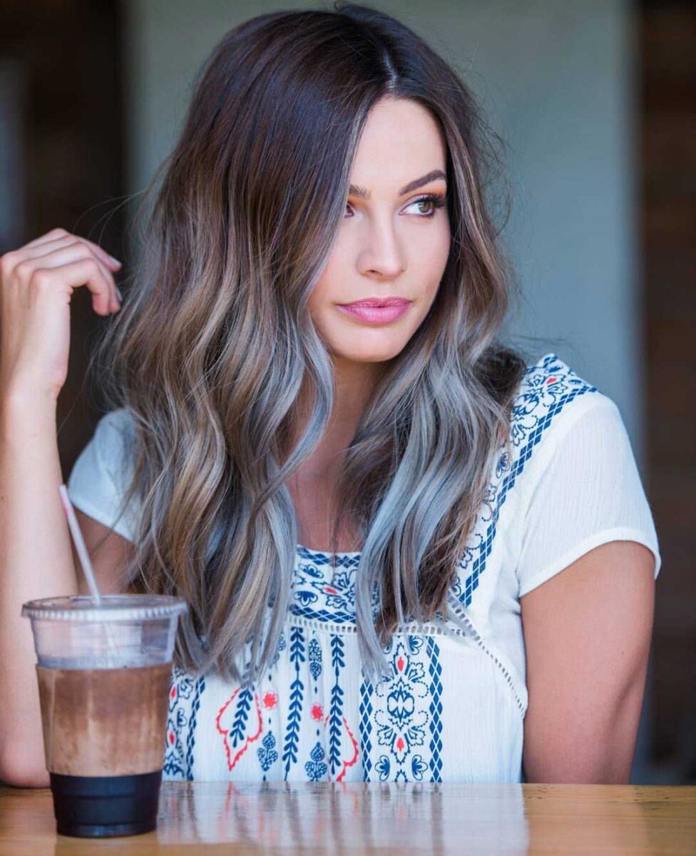 Модный тренд окрашивания волос в стиле «Выгоревший» бейбилайтс весна-лето 2023