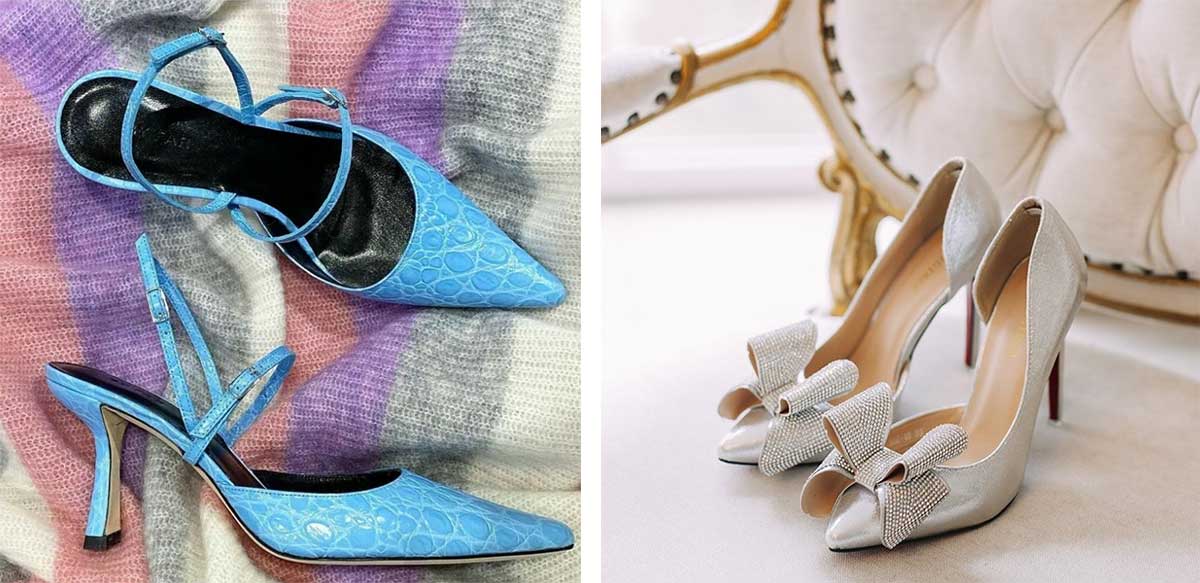 Женские туфли с лентами и бантиками модные луки 2023