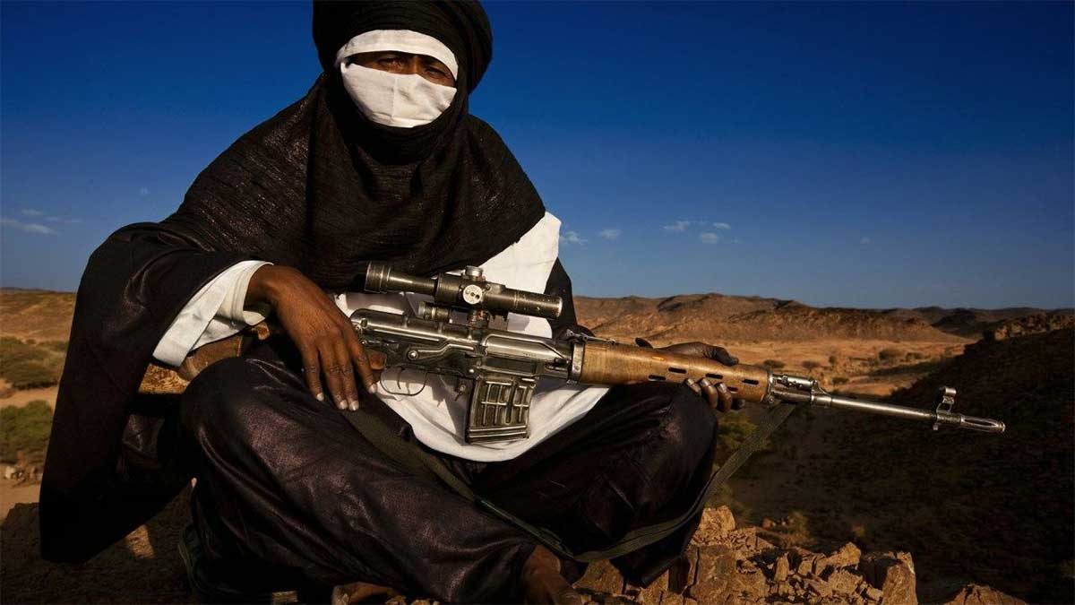 Мужчина туарег в наши дни