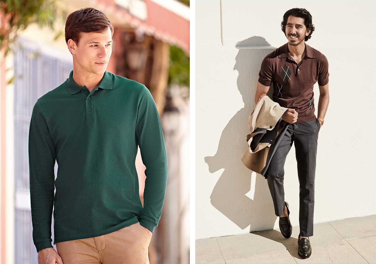Рубашка-поло для мужчин после 50 модные тенденции 2023