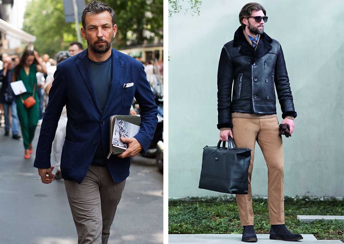 Как правильно выбрать брюки и джинсы для мужчин после 50 модные тенденции 2023