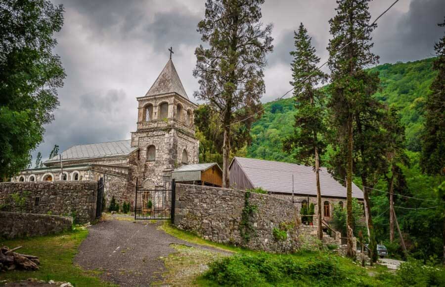 Команский монастырь (с. Коман), Абхазия