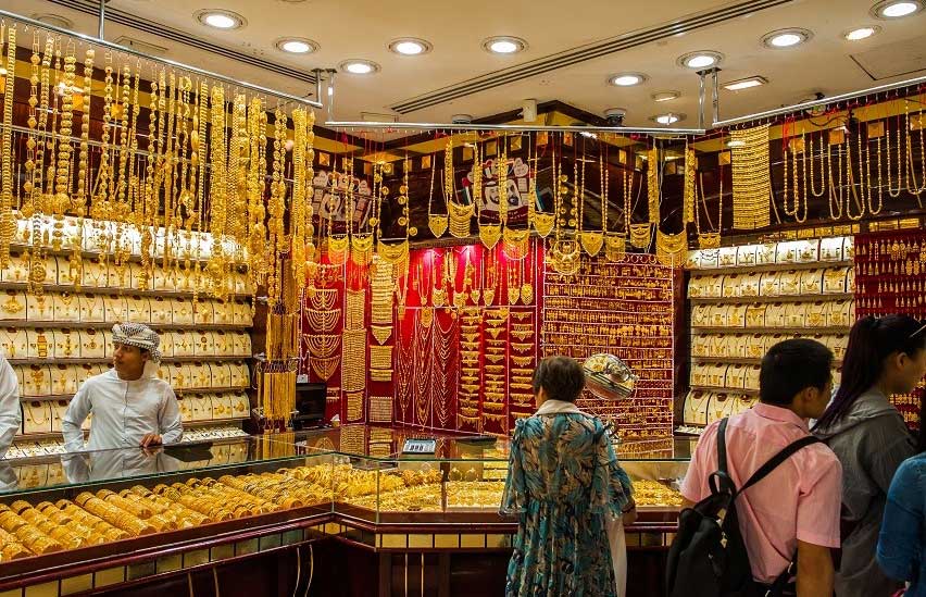 Золотой рынок (г. Дубай), ОАЭ