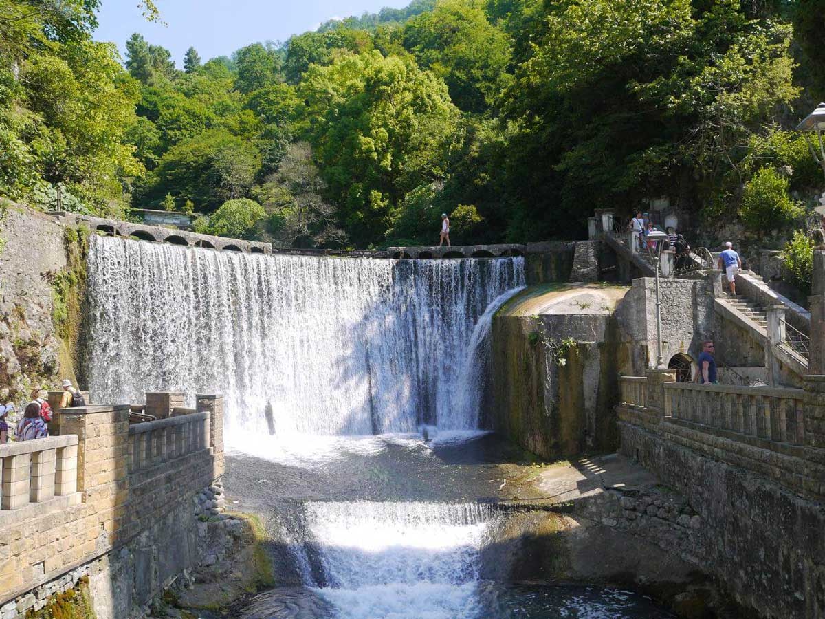 Новоафонский водопад (г. Новый Афон), Абхазия