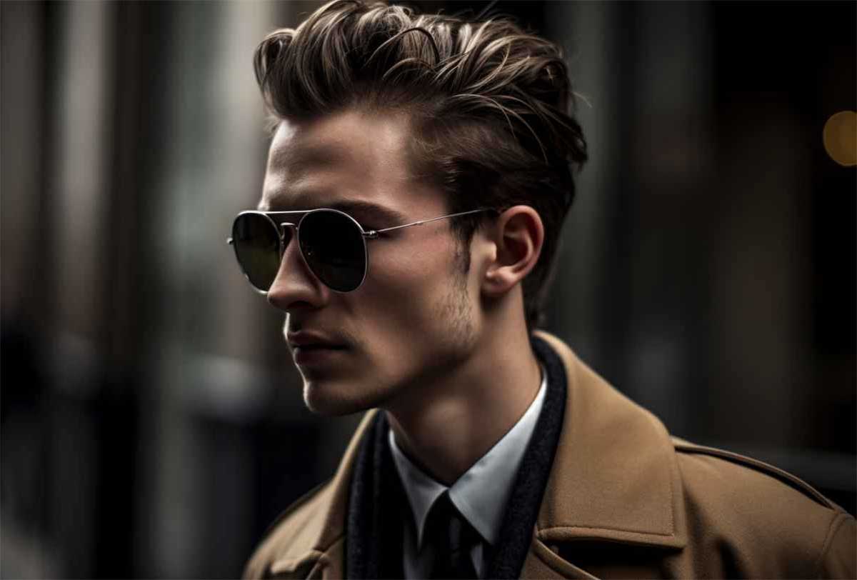 Солнцезащитные очки для мужчин - модный лук 2024 