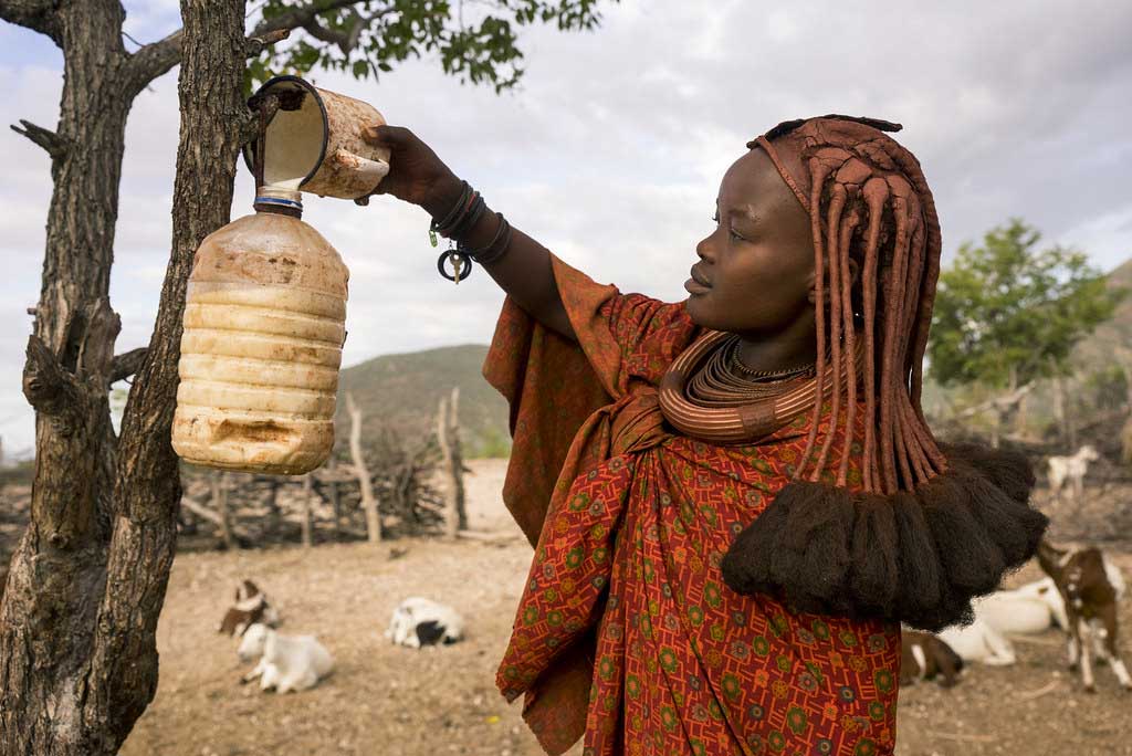 Женщина племени химба