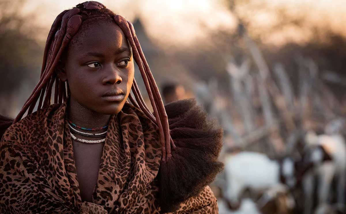 В племени Химба живут самые красивые девушки в Африке
