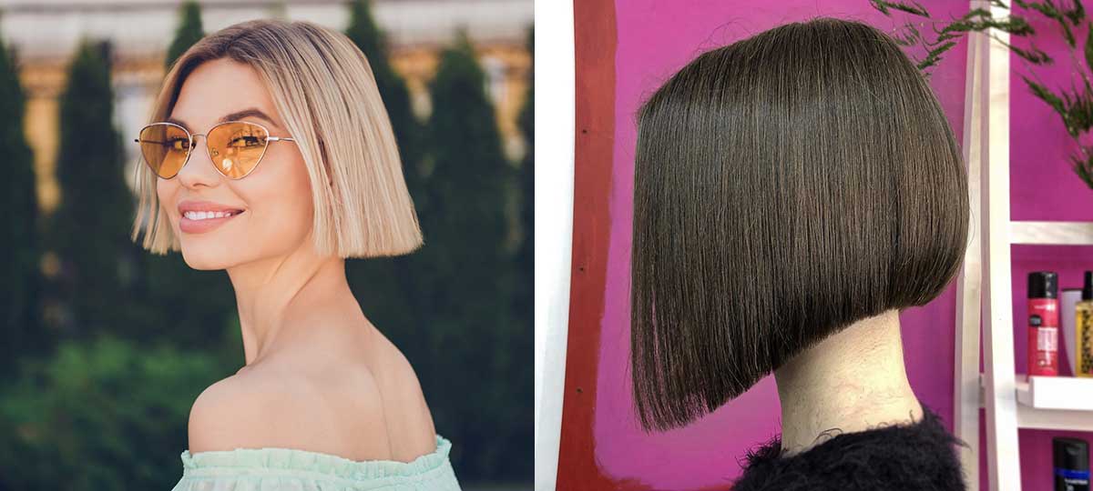 «Каре» - модная женская стрижка 2023-2024 на короткие волосы