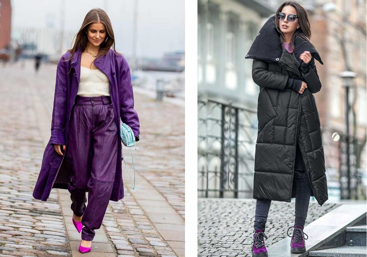Болоньевое пальто модный тренд сезона осень-зима 2023-2024