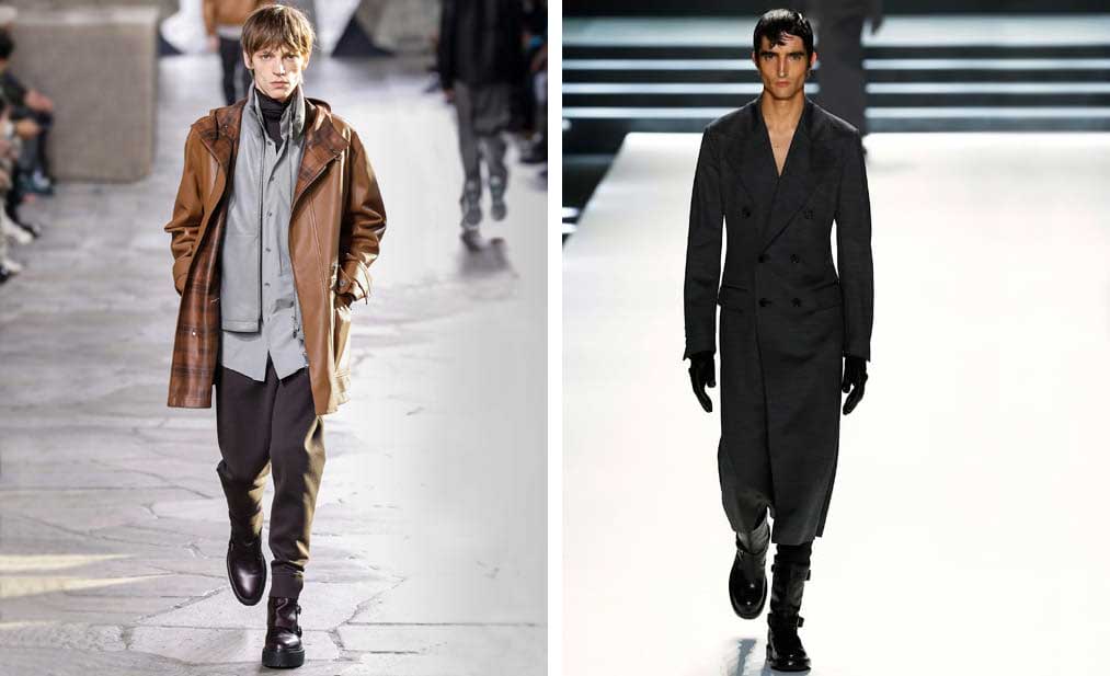 С чем носить мужские сапоги зимой 2023-2024, модные образы