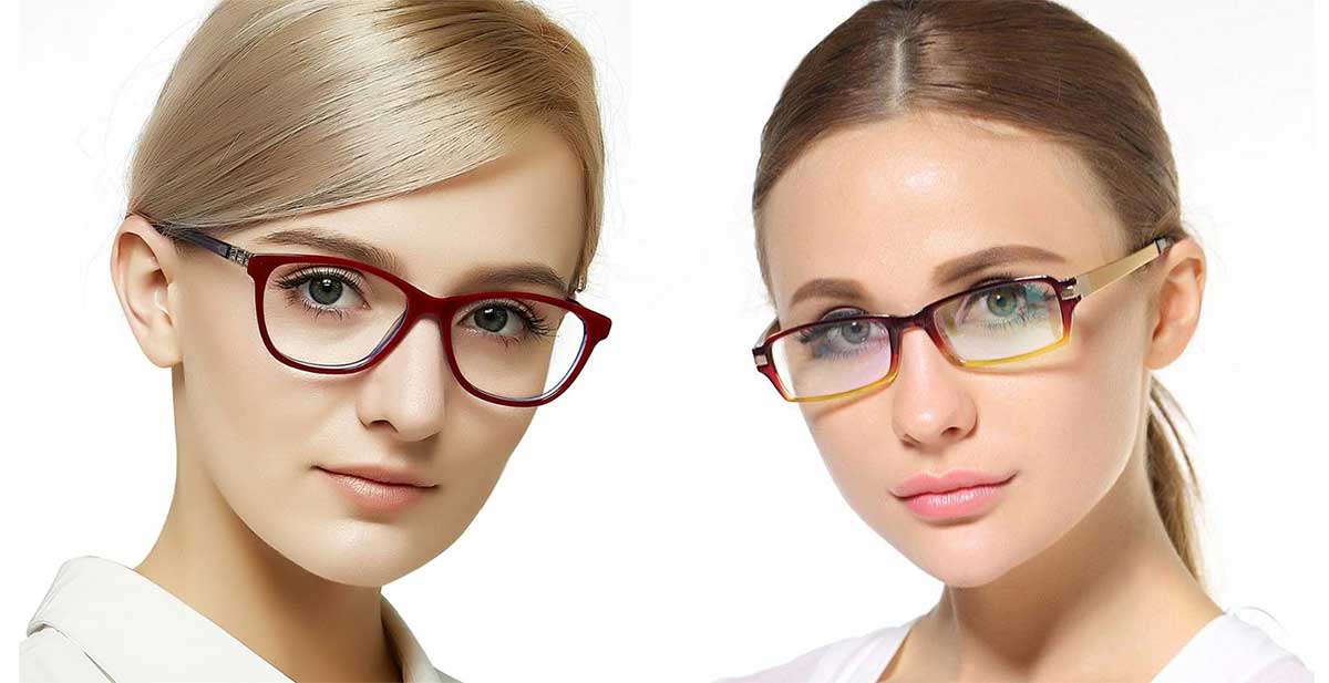 Модные очки для зрения женские прямоугольные - тренды 2024