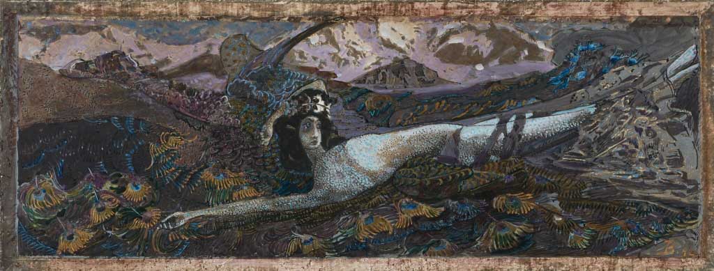 Демон поверженный, 1902. Михаил Врубель